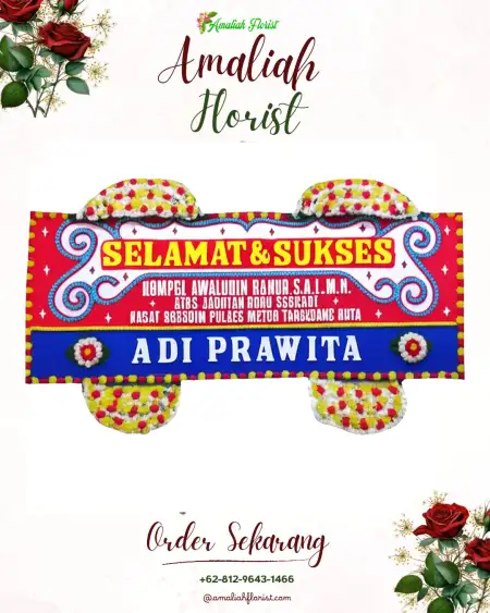 Papan Bunga Ucapan Selamat Sawal